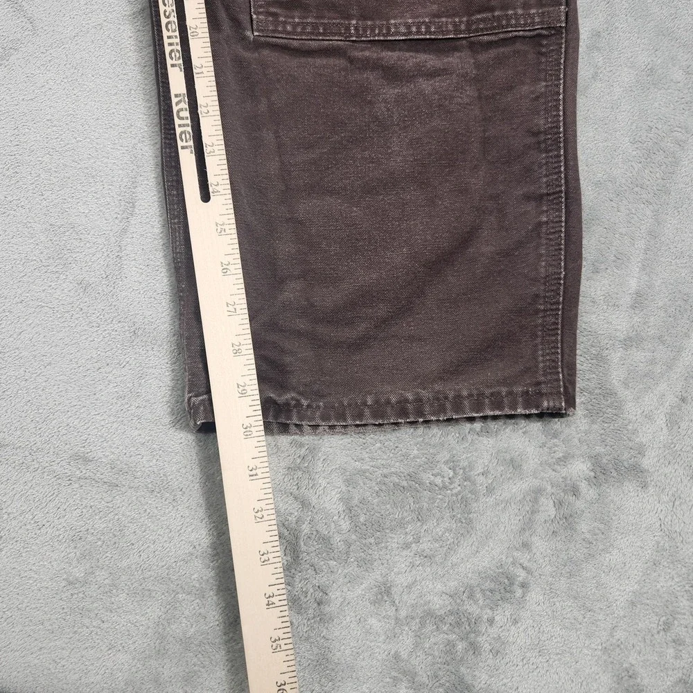 Vintage Carhartt Pants Mens 38x30 Brown B136 Double Knee Loose Fit‎ Carpenter
